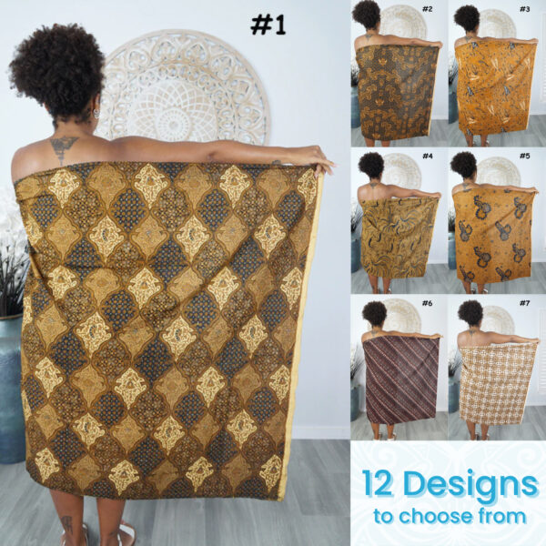 Traditional Batik Sarong